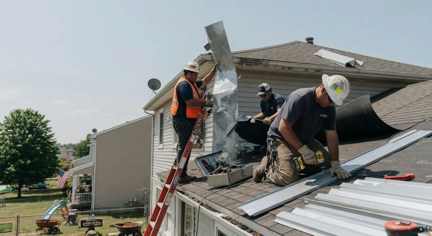 Storm Damage Metal Roof Repair in Brownsville, MD